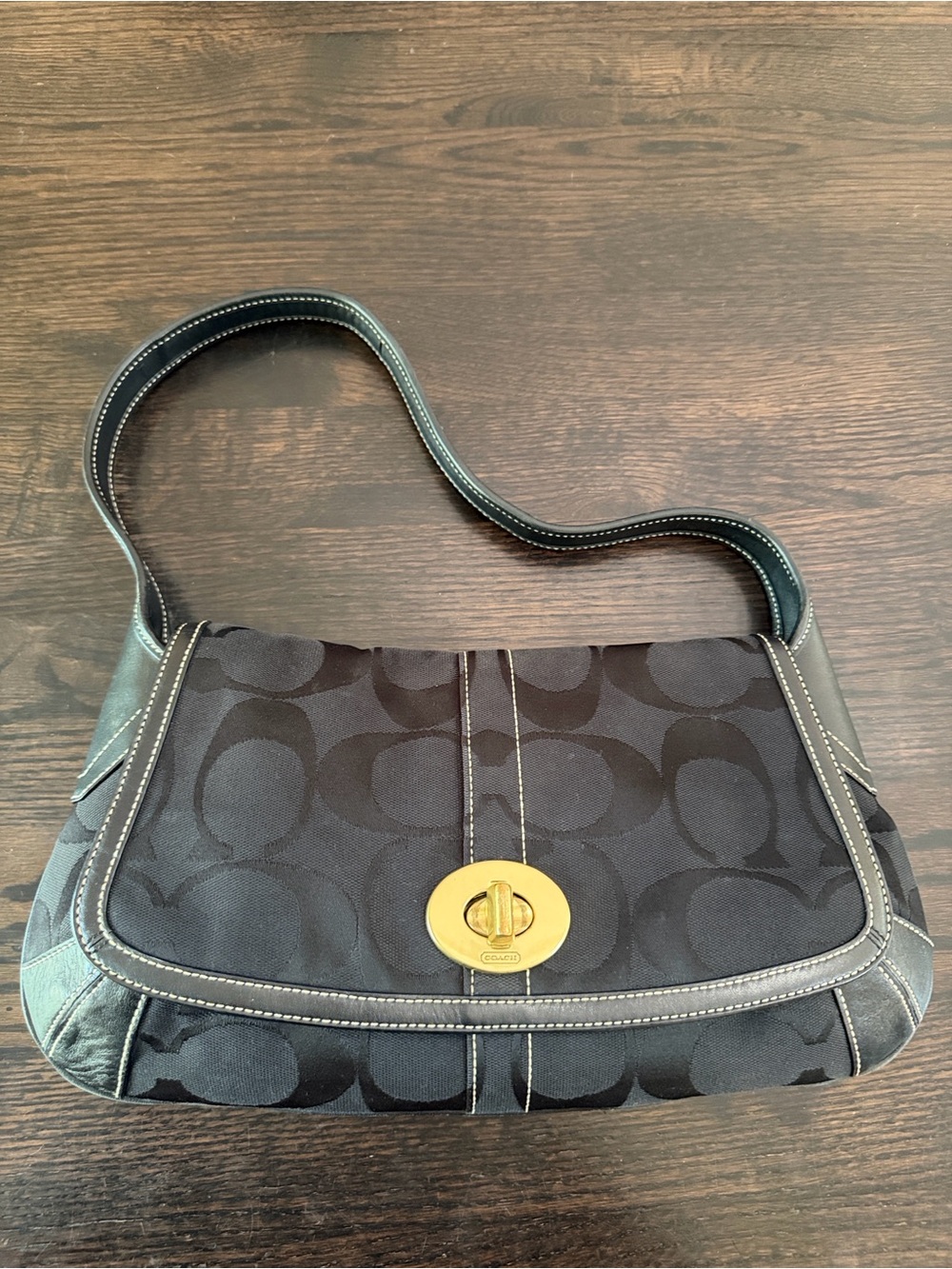 vintage Y2K Coach Ergo flap shoulder bag